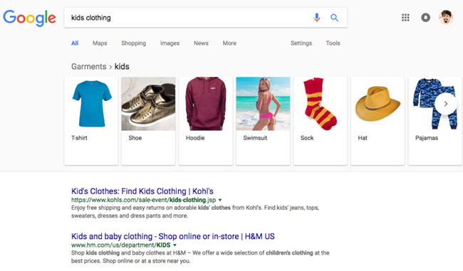 Google testing expanded carousels to let users drill down by category.