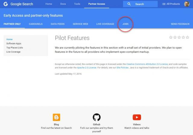 Google adding job listings schema support