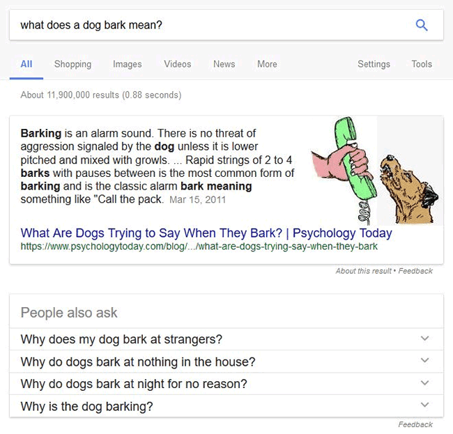 People also ask patent image