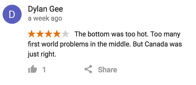 Review of North America