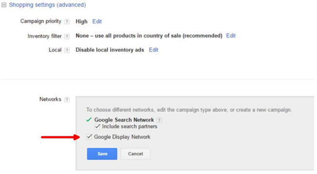 Shopping ads on the Display Network
