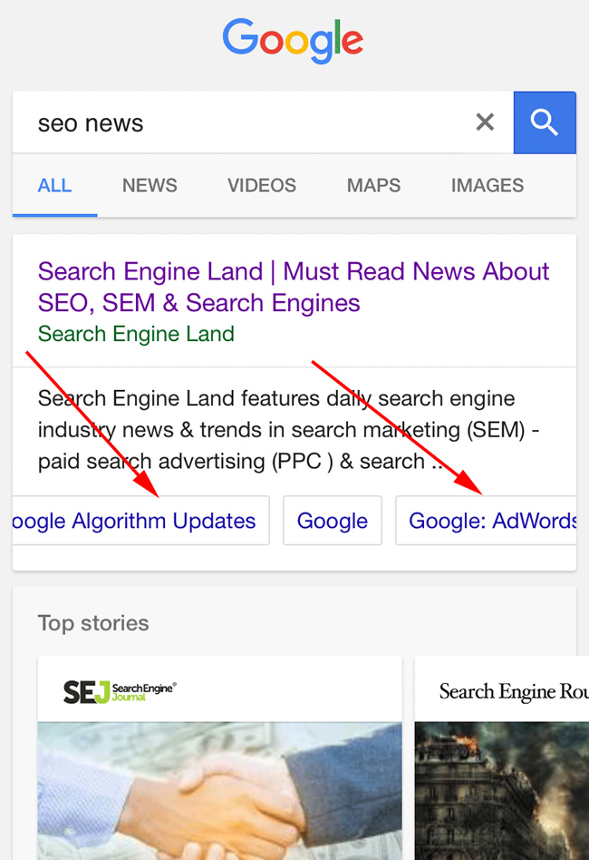 Google officially changes Sitelinks design to carousel format