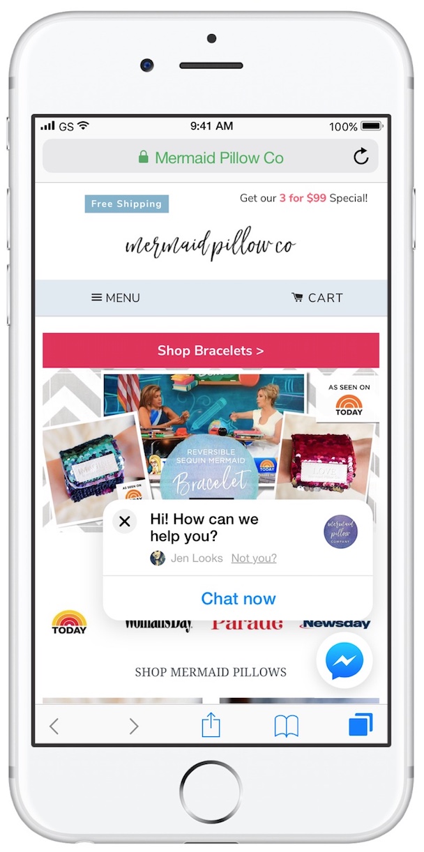 Facebook Messenger chat in beta