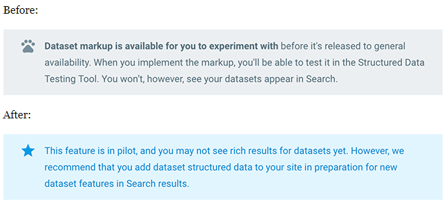 Signs That Google Datasets Structured Data May Rollout Soon