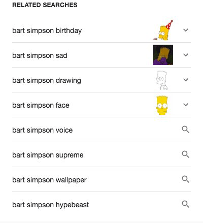 Google Tests Image Icons In Related Searches