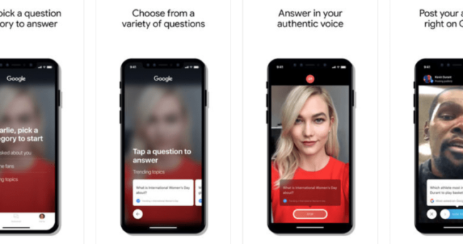Google’s New ‘Cameos’ App Lets Celebs Answer Questions from Search Results