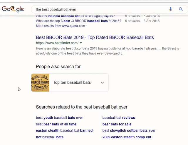 People Also Ask Google