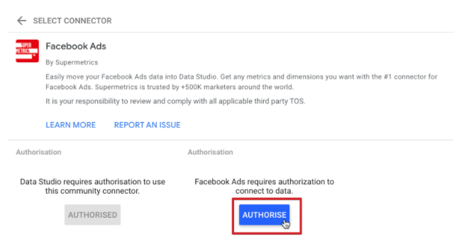 Authorize Connector Source