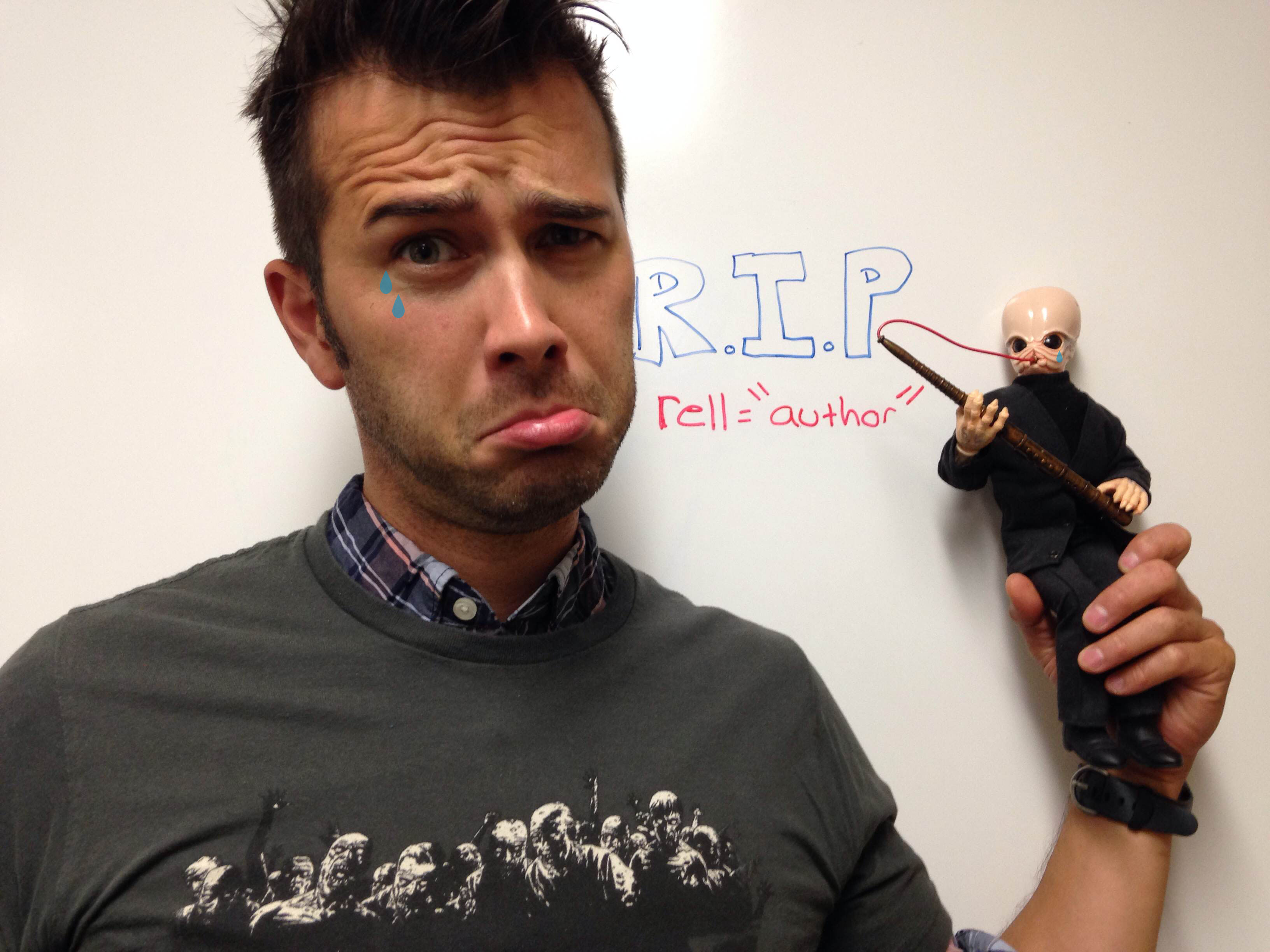 RIP to Rel+Author Tag