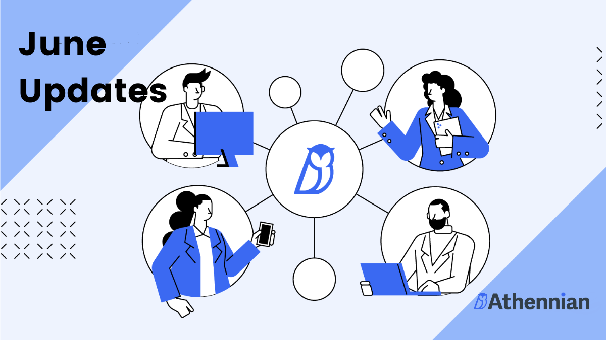 Athennian product updates