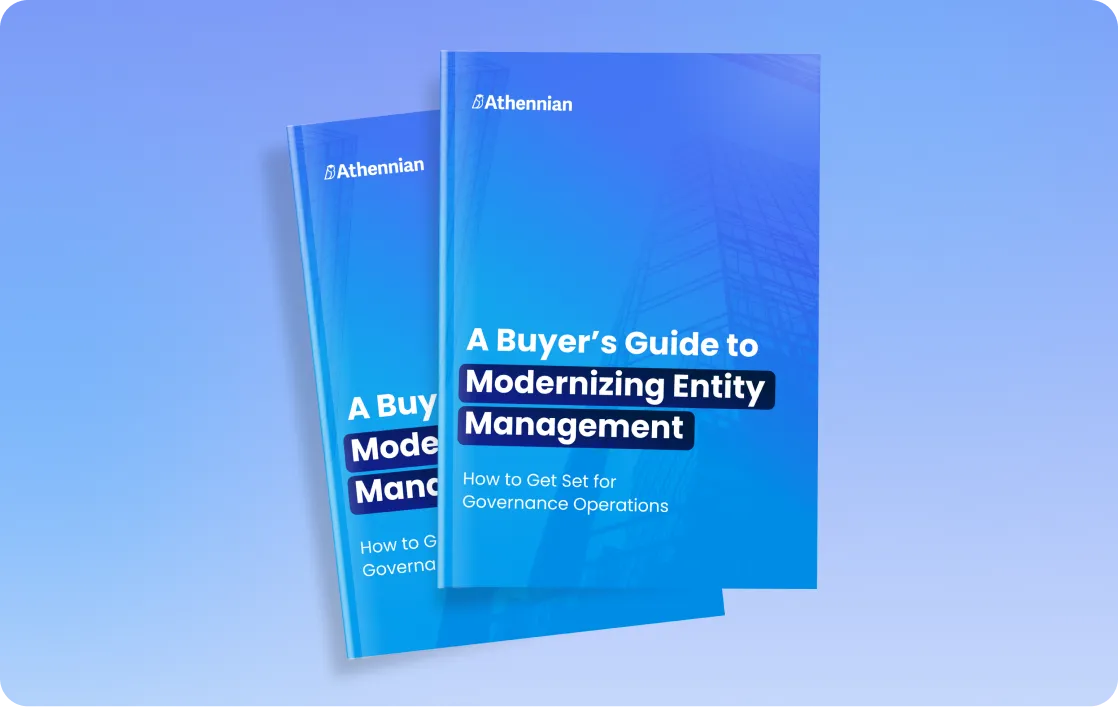 A Buyer's Guide to Entity Management