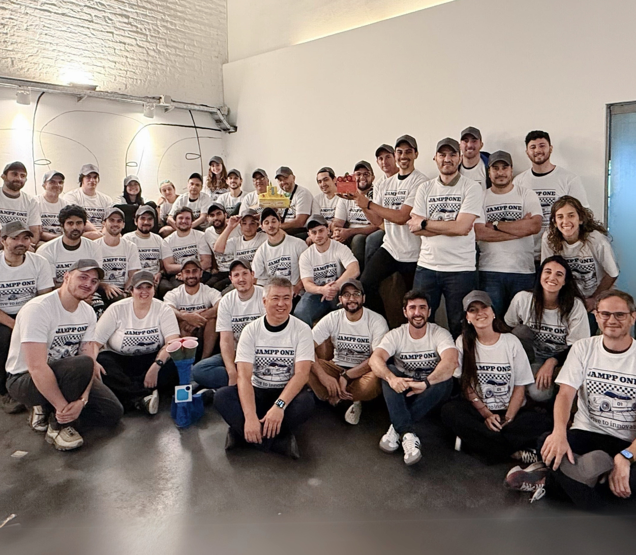 Jampp team at an offsite event