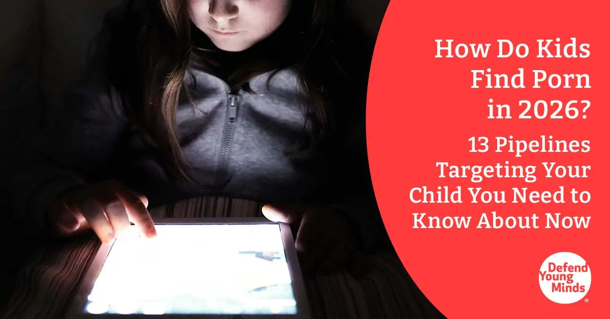 Image of a young girl looking at a smart device.