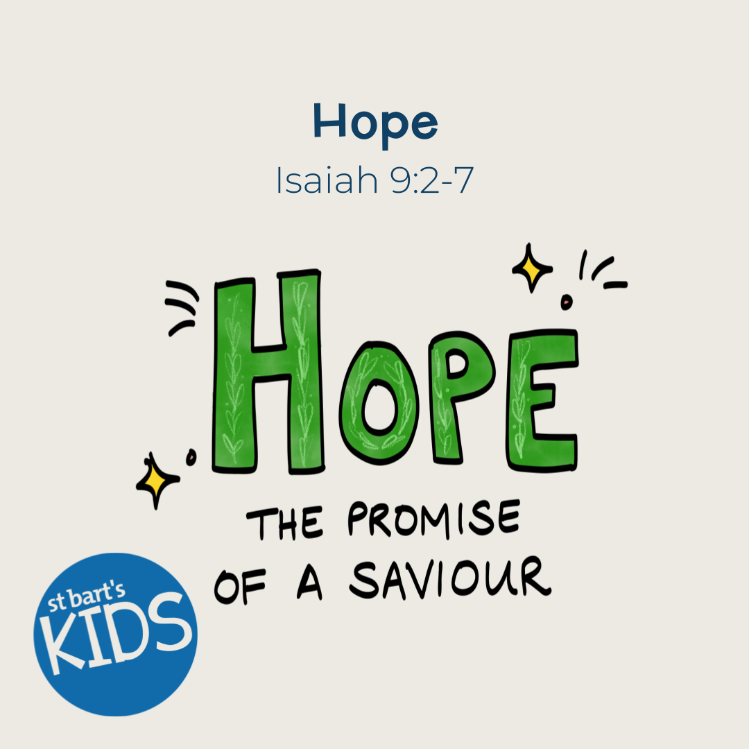 Advent - Hope The Promise of a Saviour