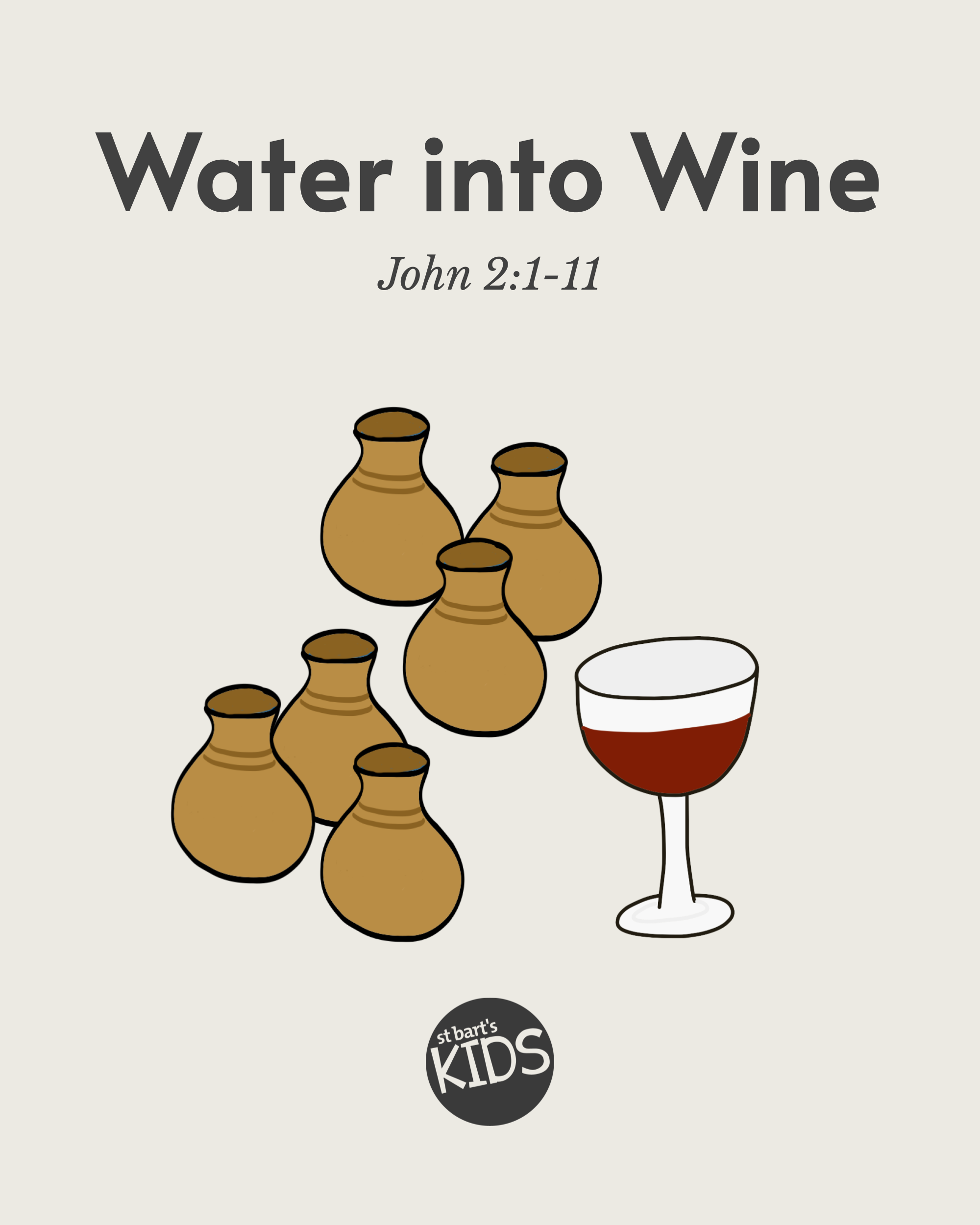 The Gospel of John: Water into Wine