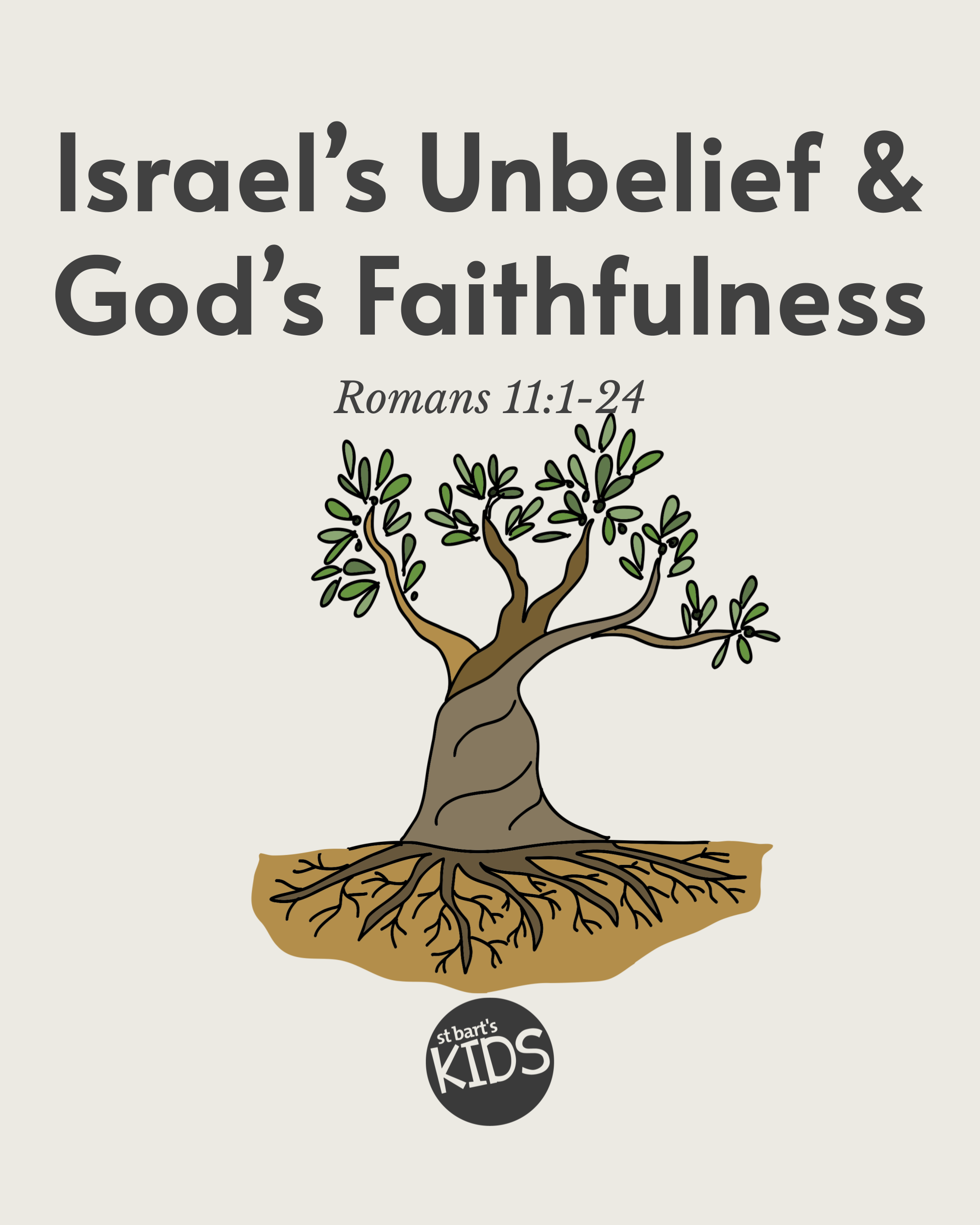 The Letter to the Romans: Israel's Unbelief and God's Faithfulness