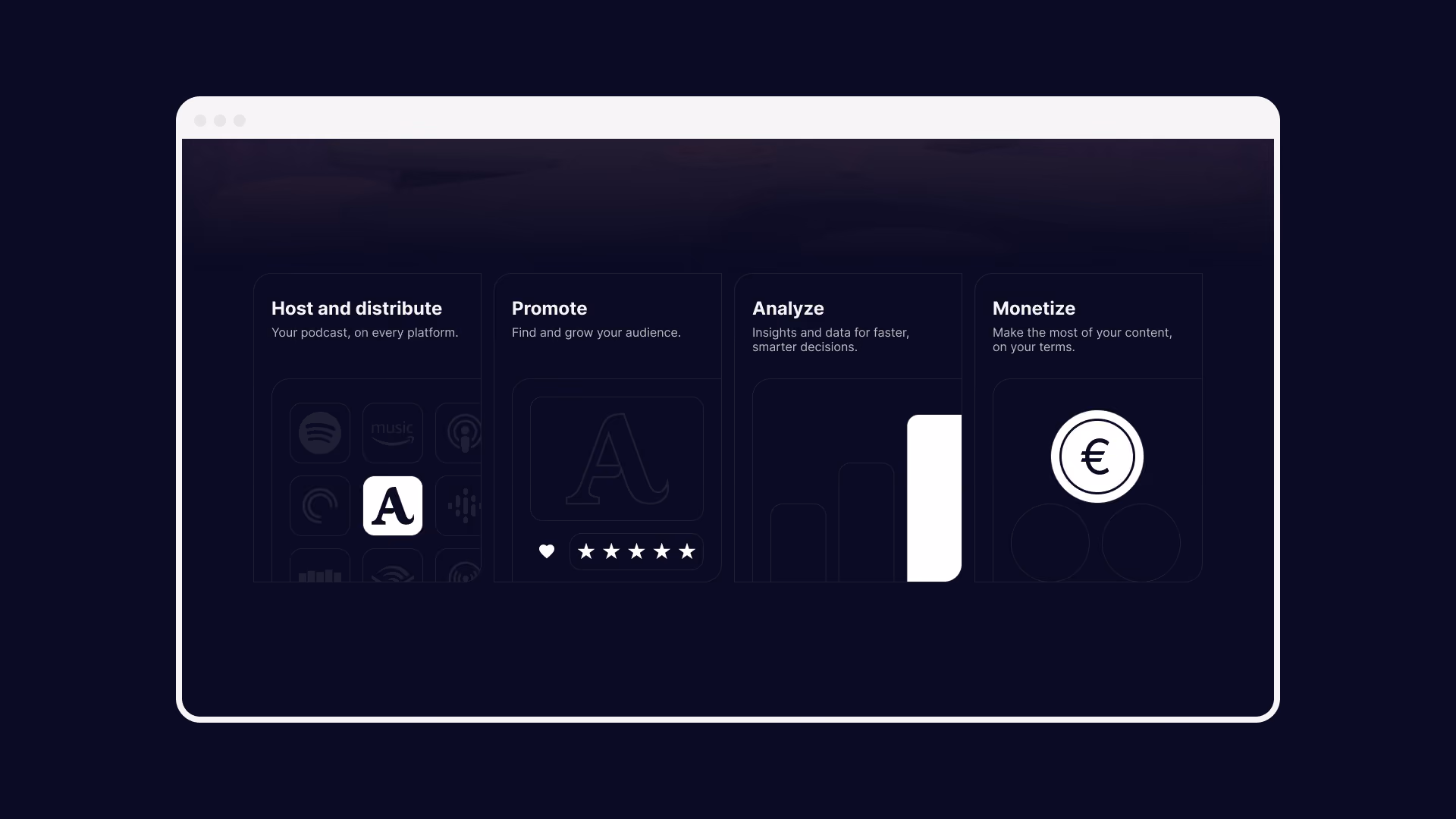 Acast – Website