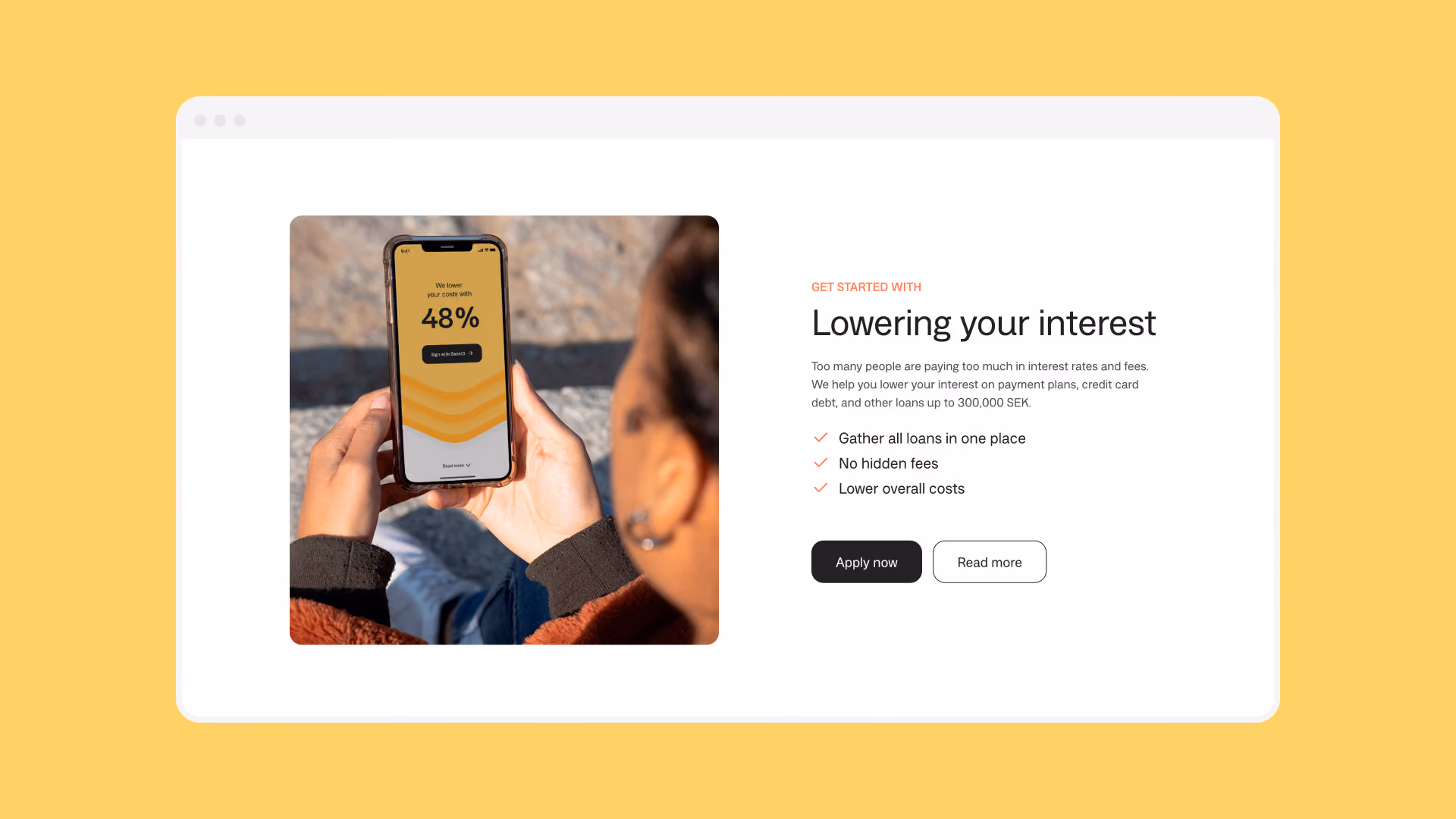 Anyfin – Website
