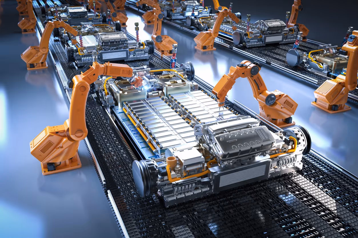 Robotic battery manufacture