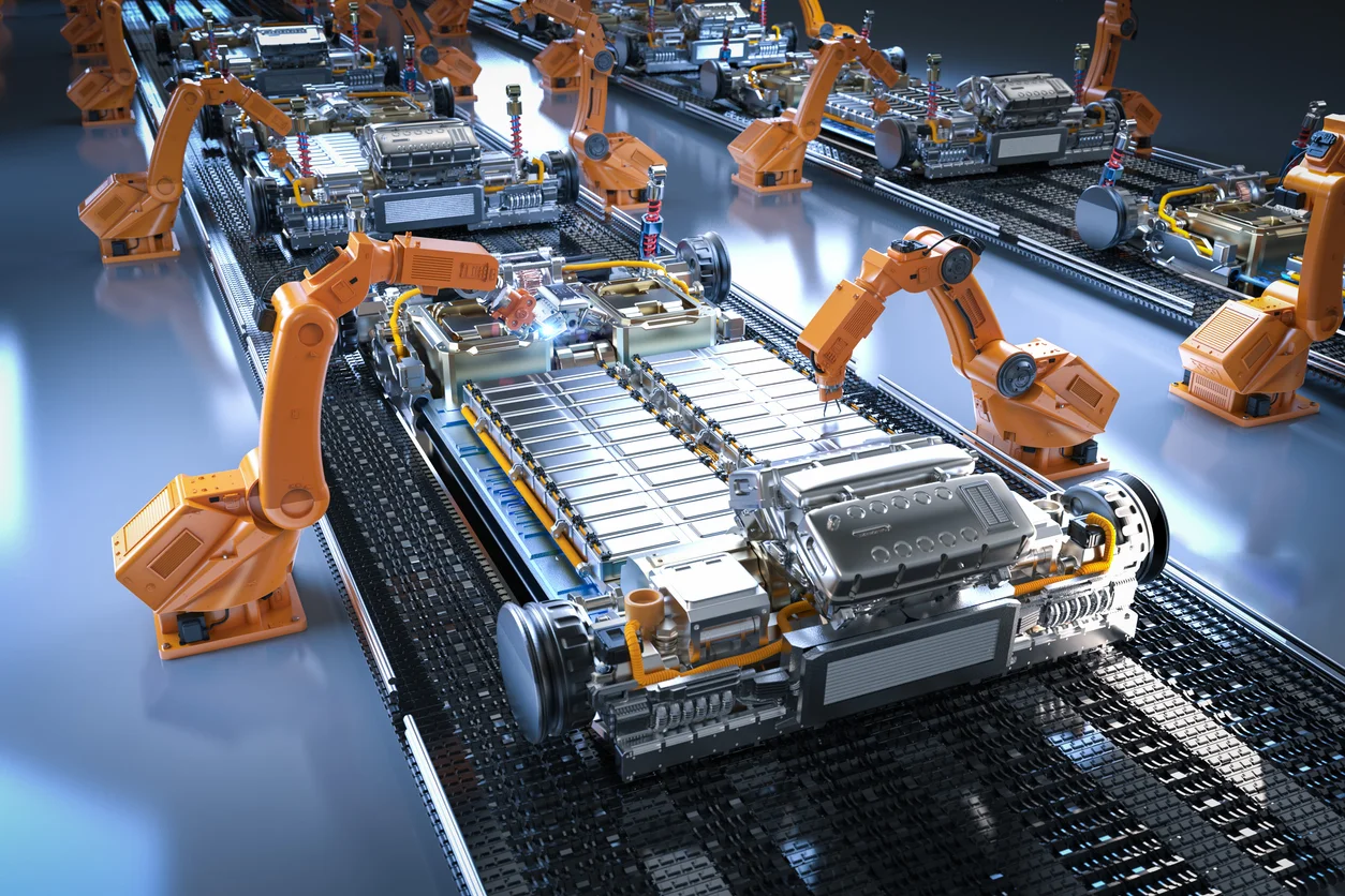 Robotic battery manufacture