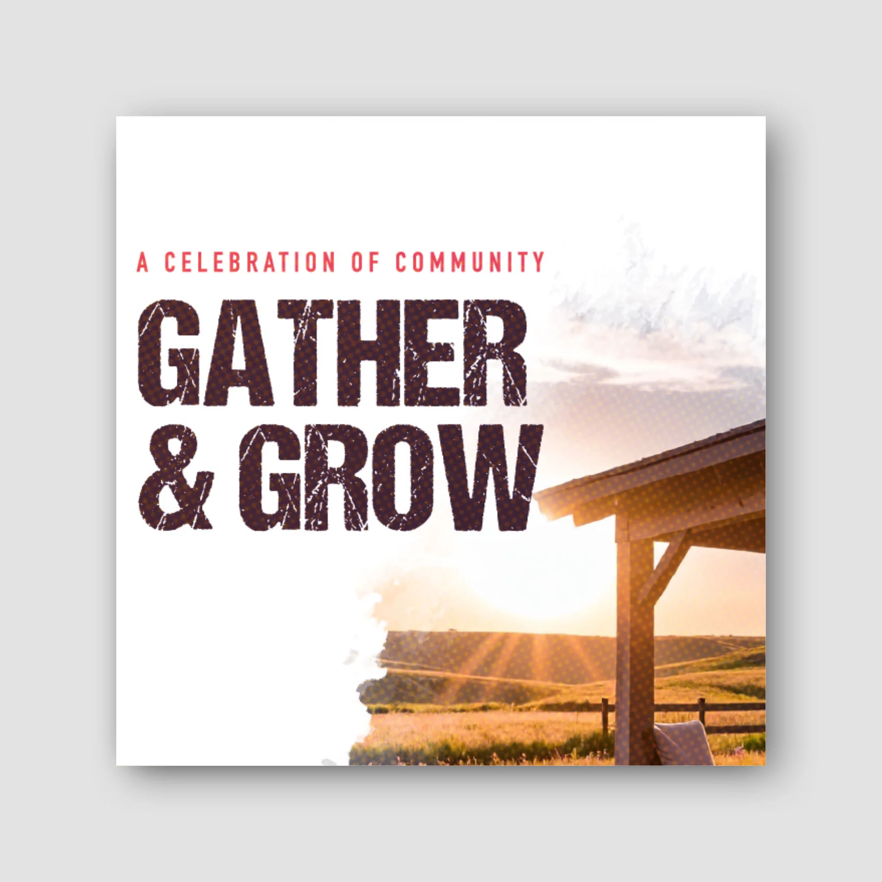 Gather & Grow - Prairie Winds Centre, Didsbury, AB with Richard & Nia Jones, Brant Reding & Others