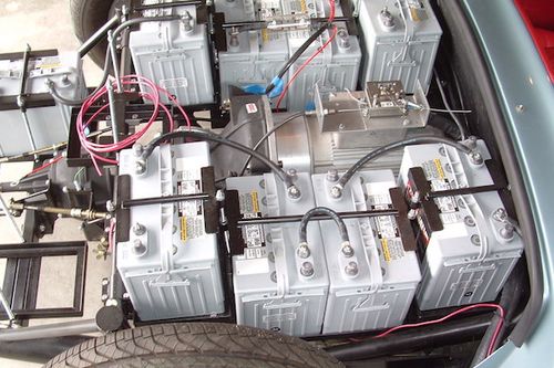 Spyder battery pack with EV conversion