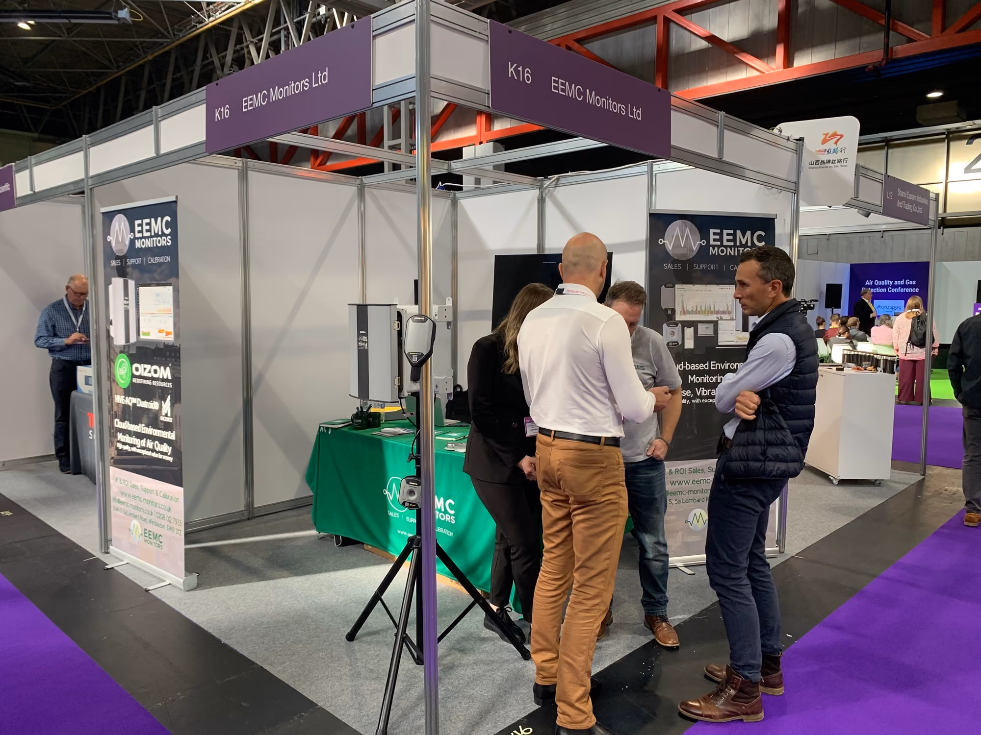 EEMC team at the expo