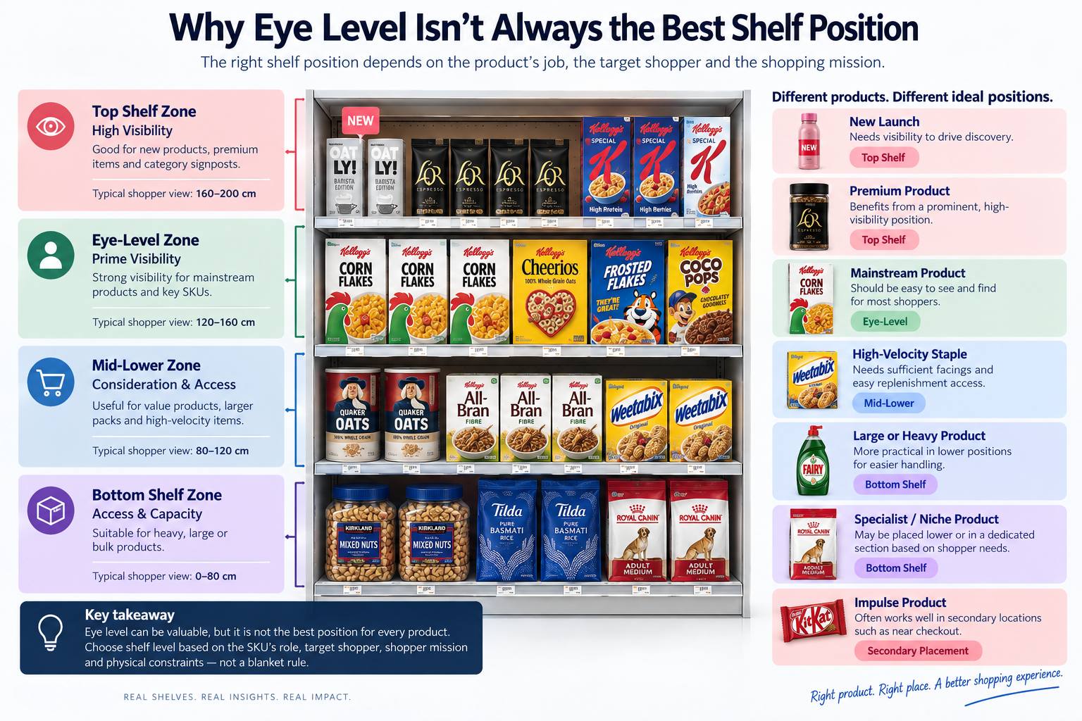 Why Eye Level Isn't Always Best