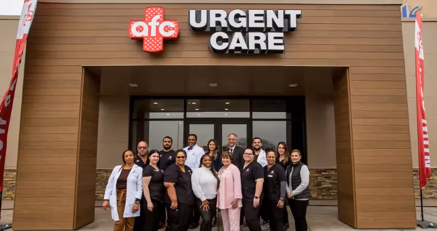 American Family Care medical center franchise with strong brand recognition