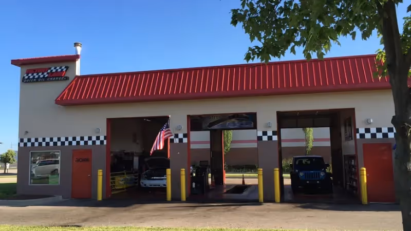 Victory Lane Quick Oil Change top oil franchise with high market demand