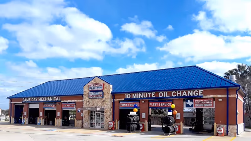 Express Oil Change & Tire Engineers top oil change franchise with strong brand recognition