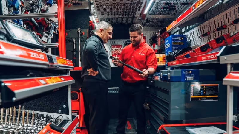 Snap On Tools top car franchsie with strong brand recognition