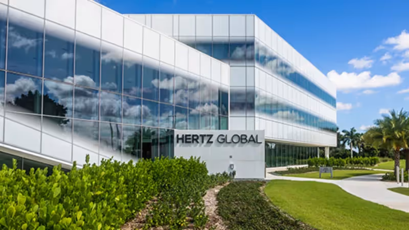 The Hertz Corporation top car franchise with strong brand recognition