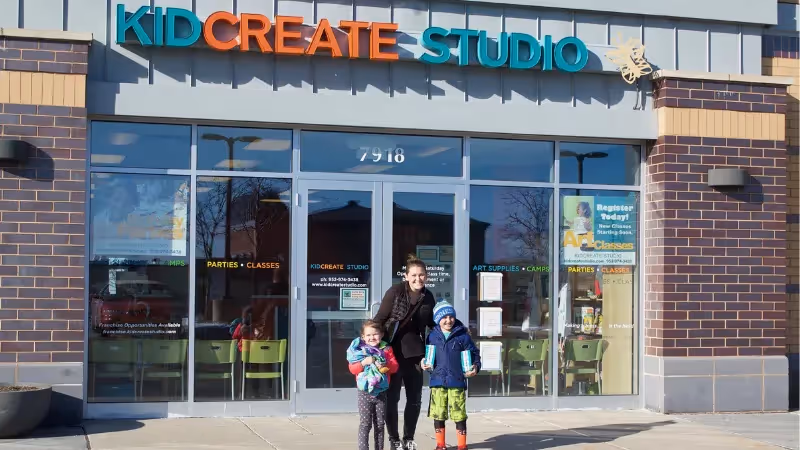 Kidcreate Studio top art franchise with high market demand