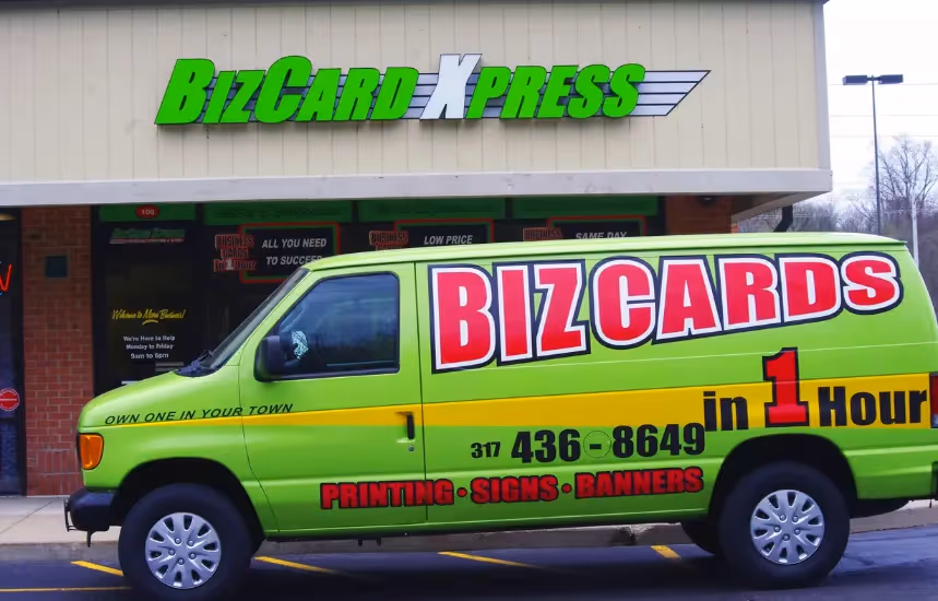 Biscard Xpress top printing franchise with the lowest cost