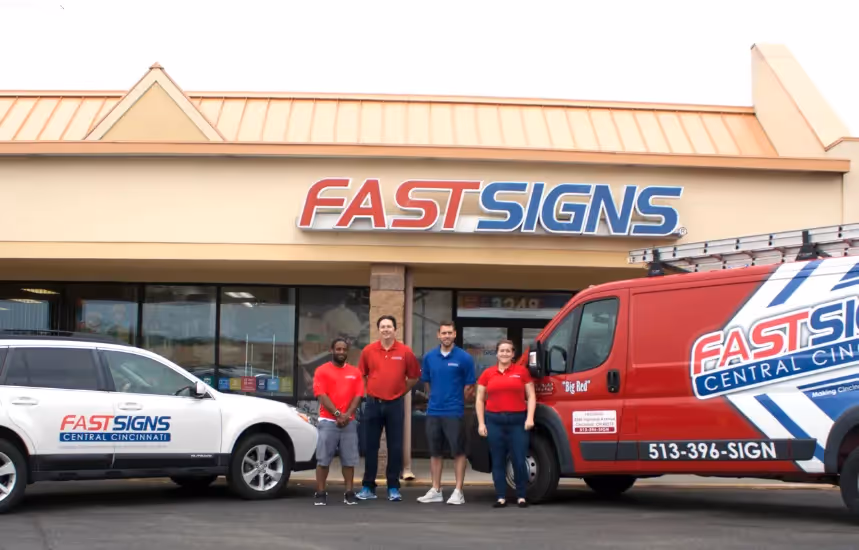 FastSigns top printing franchsie with high market demand