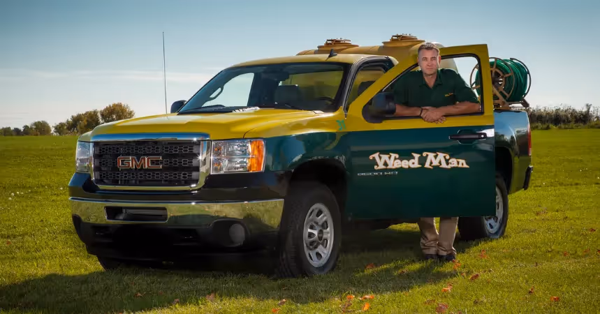 Weed Man top lawn care franchise with low investment cost