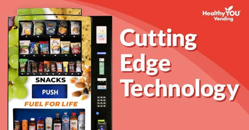 Healthy You Vending top healthy machine franchise with high market demand