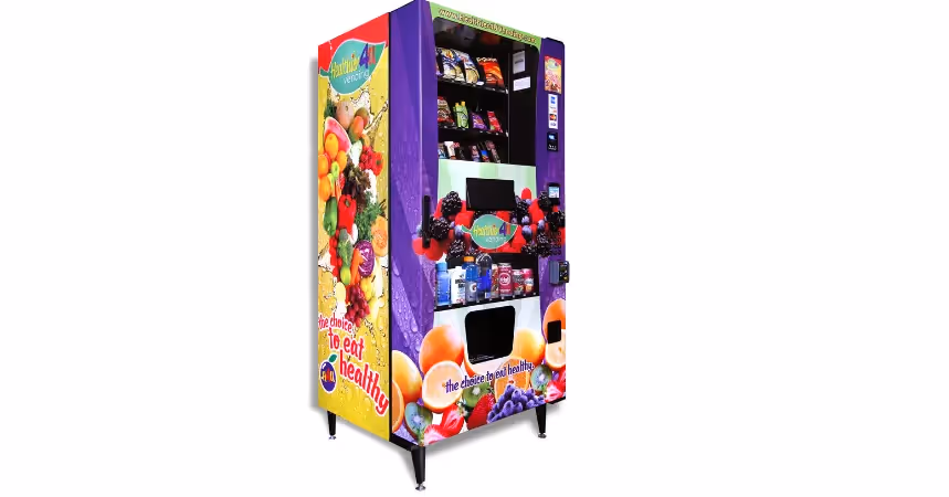 Healthier4U Vending top healthy vending machine franchise with strong brand recognition