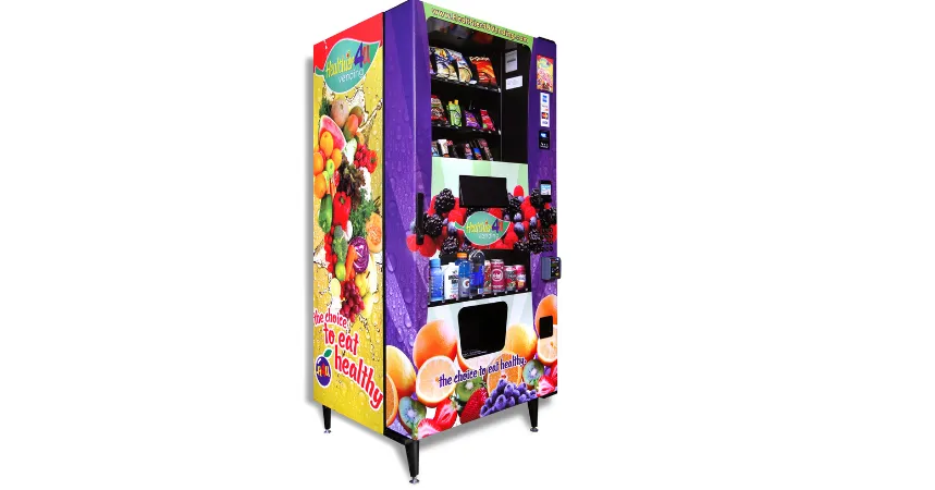 Healthier4U Vending top healthy vending machine franchise with strong brand recognition