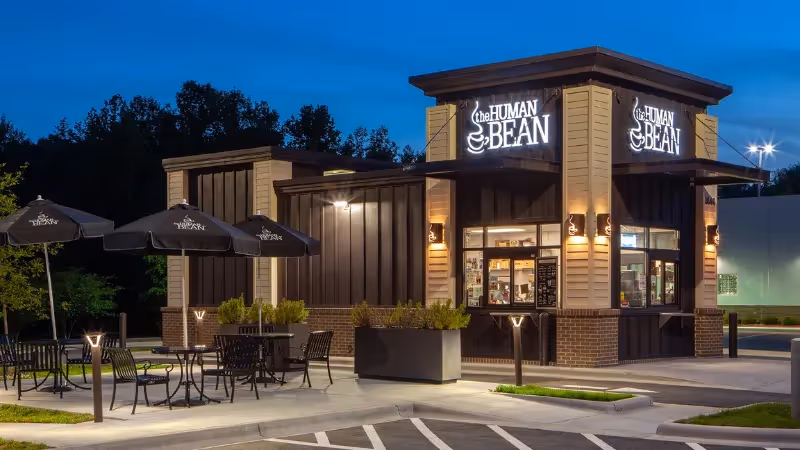 The Human Bean top coffee franchise with strong brand recognition