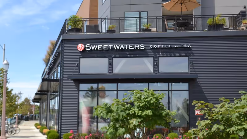 Sweetwaters Coffee and Tea top coffee franchise with low investment cost