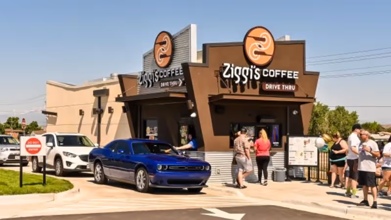 Ziggi's Coffee top coffee franchise with high market demand