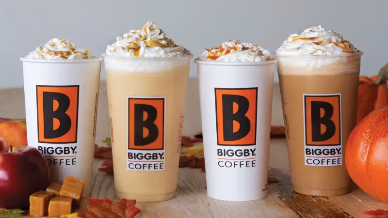 Biggby Coffee  top coffee franchise ith low investment cost