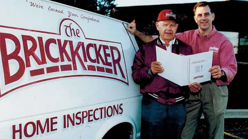 The BrickKicker Home Isnpection top home inspection franchsie with low investmetn cost
