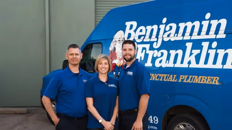 BENJAMIN FRANKLIN PLUMBING top plumbing franchise with low investment cost
