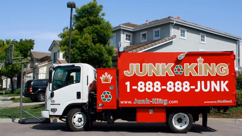 Junk King top junk removal franchise with low investment cost