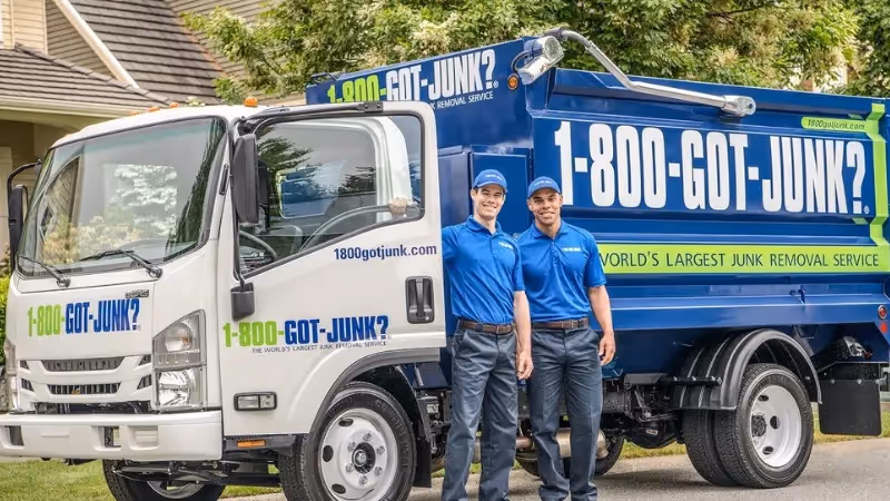 1-800-GOT-JUNK top junk removal franchise with high market demand