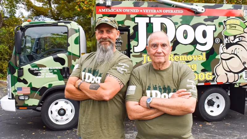 J Dog Jnk Removal top junk removal franchise with low investment cost