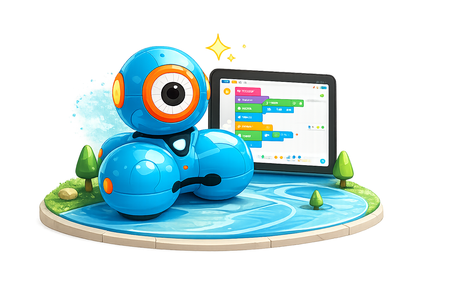 Programmeren en besturen met Dash